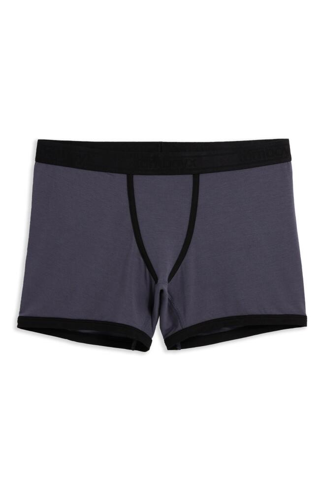 TomboyX Gender Inclusive Stretch Modal 4.5-Inch Trunks in Graystone Cover