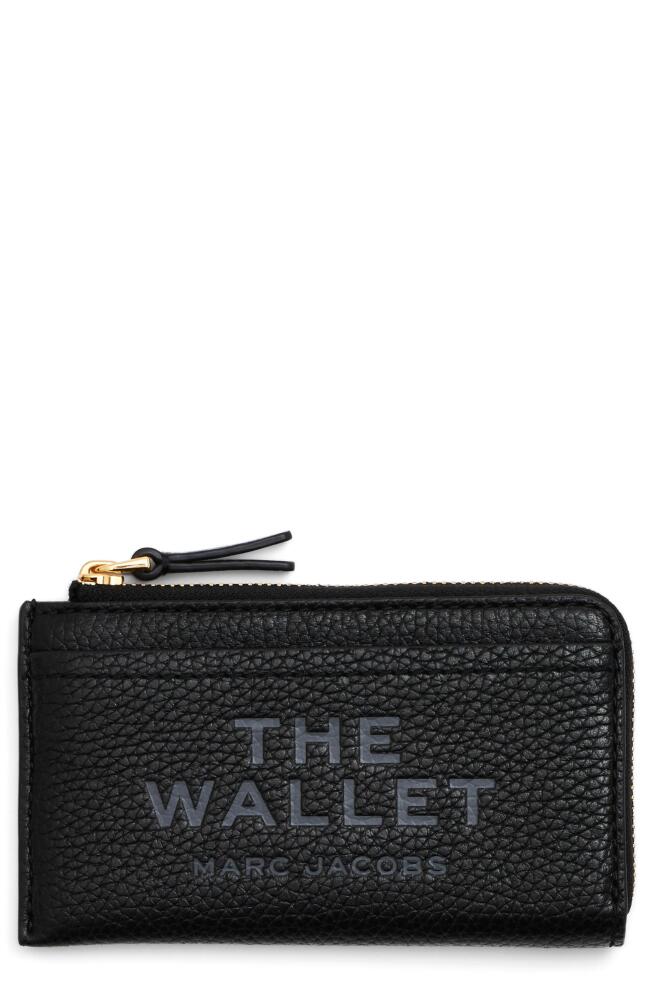 Marc Jacobs The Top Zip Multi Leather Wallet in Black Cover