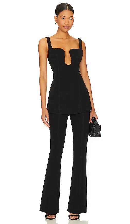 MISHA Belva Jumpsuit in Black Cover