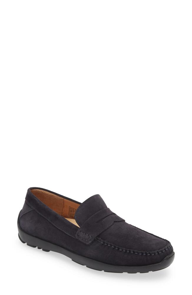 Samuel Hubbard Free Spirit for Him Loafer in Navy Suede Cover