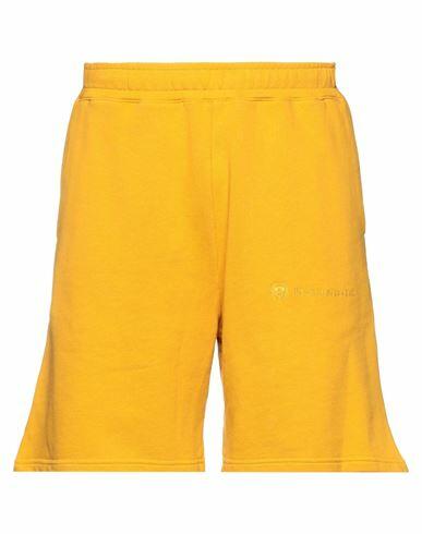 Bel-air Athletics Man Shorts & Bermuda Shorts Ocher Cotton Cover