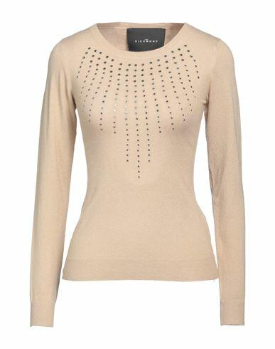 John Richmond Woman Sweater Beige Viscose, Polyester, Nylon Cover