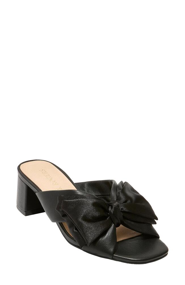 Jack Rogers Debra Block Heel Slide Sandal in Black Cover