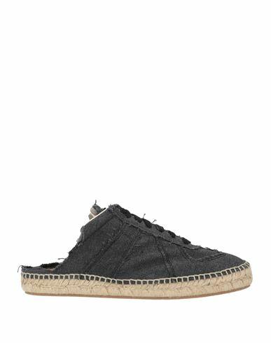 Maison Margiela Man Espadrilles Steel grey Textile fibers Cover