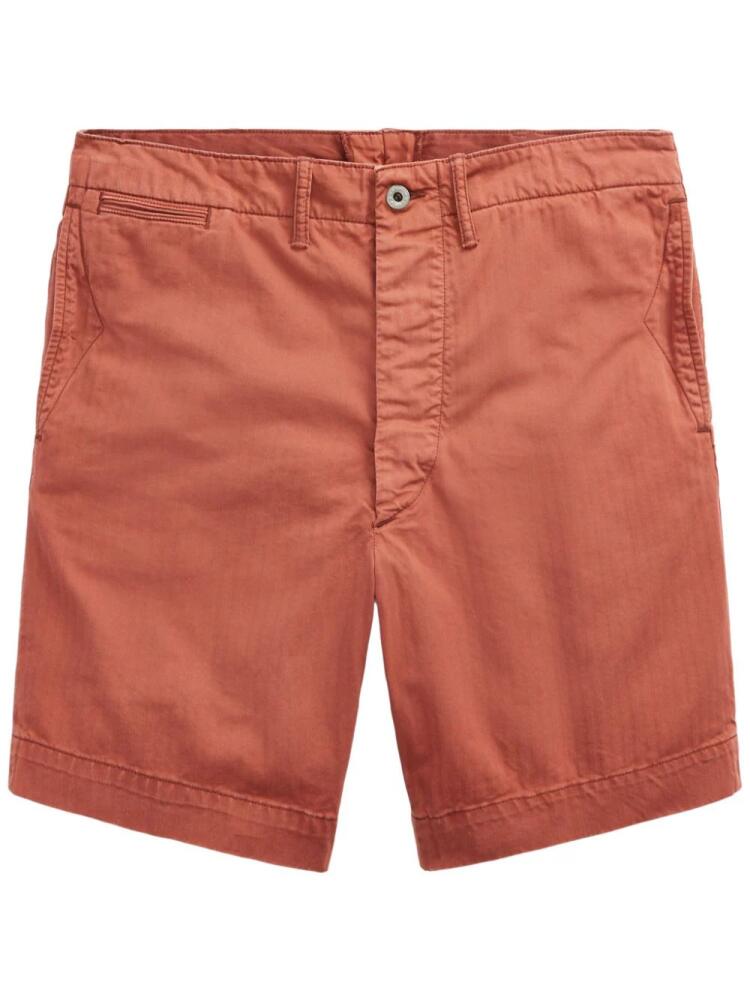 Ralph Lauren RRL cotton bermuda shorts - Red Cover