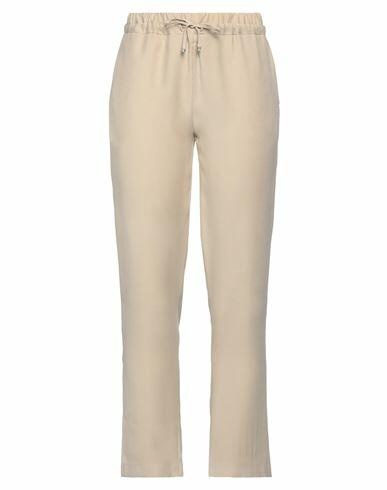 D. exterior Woman Pants Beige Viscose, Polyester Cover