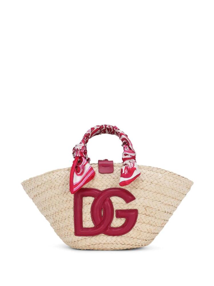 Dolce & Gabbana small Kendra tote bag - Neutrals Cover