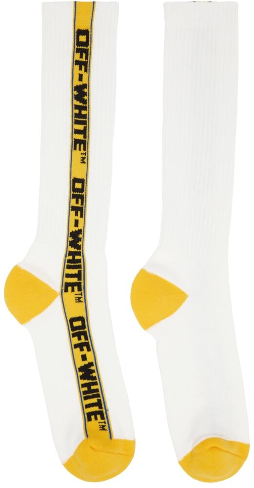 Off-White White Industrial Belt Socks Cover