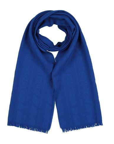 Altea Woman Scarf Bright blue Virgin Wool Cover