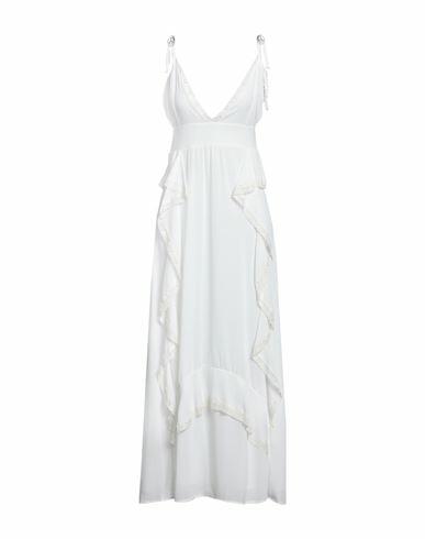 Kaos Woman Maxi dress White Polyester Cover