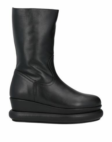 Paloma Barceló Woman Ankle boots Black Leather Cover