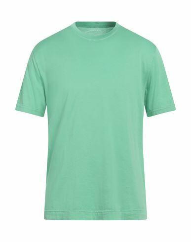 Fedeli Man T-shirt Light green Organic cotton Cover