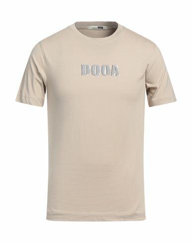 Dooa Man T-shirt Beige Cotton Cover