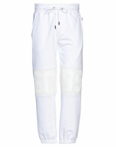 Gcds Man Pants White Cotton Cover