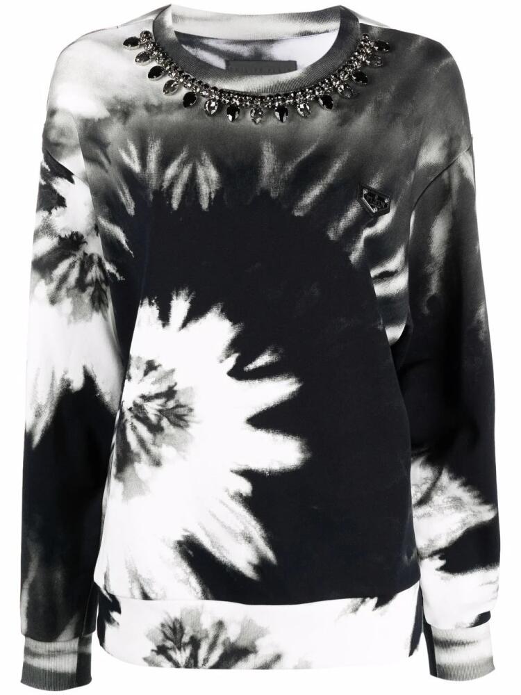 Philipp Plein tie dye print sweatshirt - Black Cover