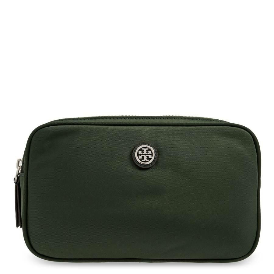 Tory Burch Virginia Nylon Belt Bag In Basil Cover