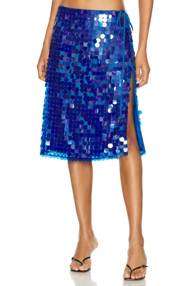 Saks Potts Marna Skirt in Blue Cover