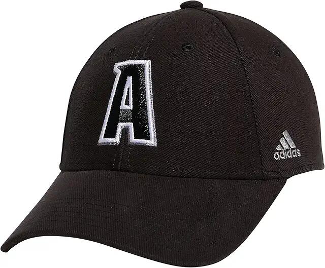 adidas Structured Adjustable Fit Hat (Black/Grey/White) Caps Cover