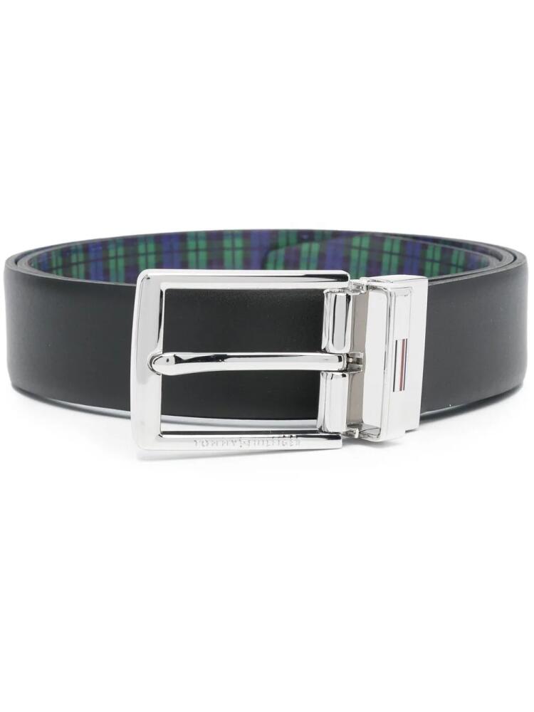 Tommy Hilfiger leather buckle-fastening belt - Black Cover