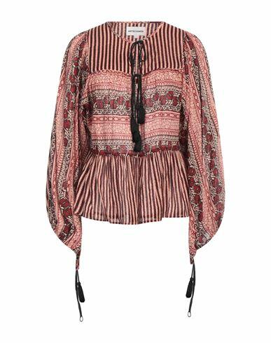 Antik Batik Woman Top Red Cotton Cover