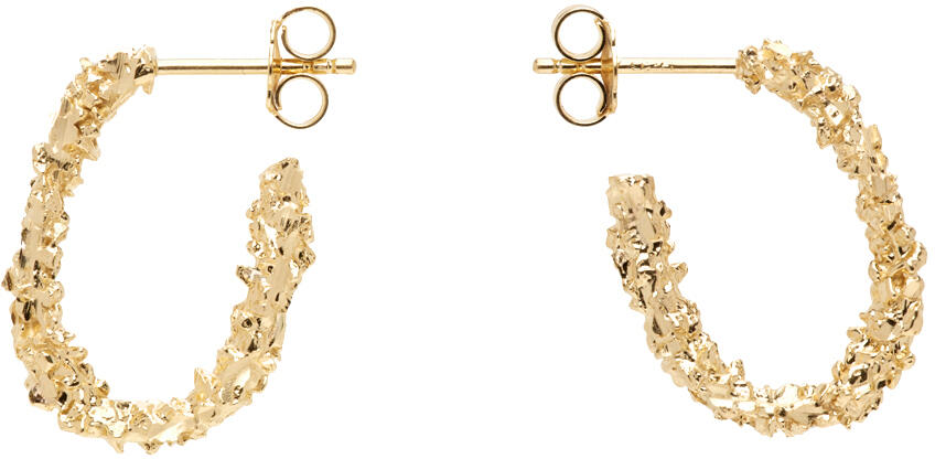 Veneda Carter Gold VC003 Small Open Hoop Earrings Cover