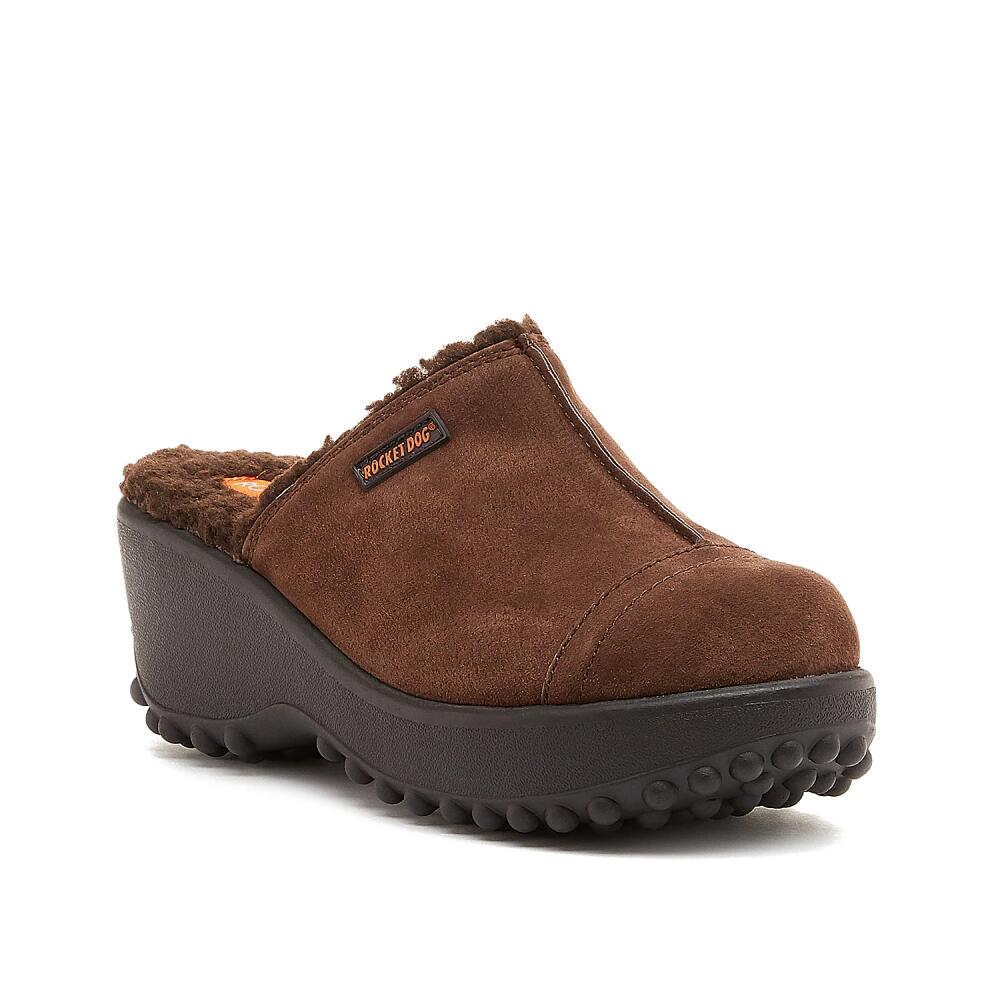 Rocket Dog Fran Platform Clog | Women's | Dark Brown Cover