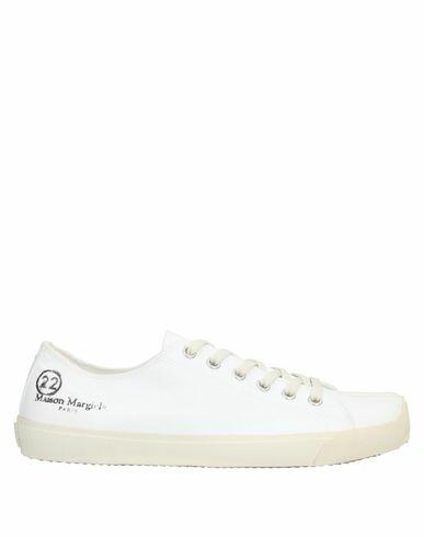 Maison Margiela Man Sneakers White Textile fibers Cover