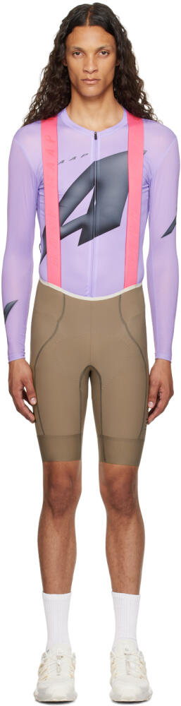 MAAP Taupe Eclipse Team Bib Evo Shorts Cover