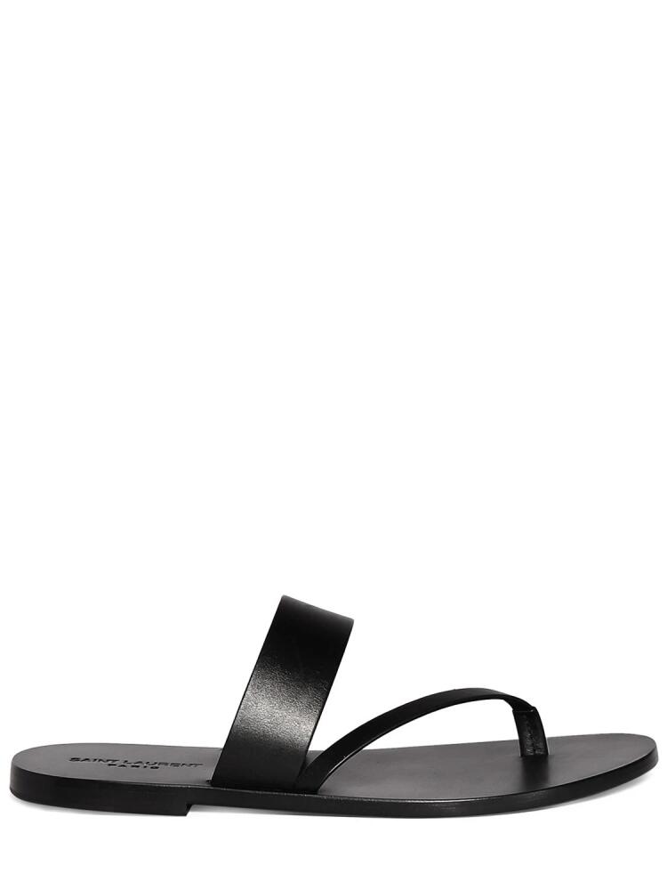 SAINT LAURENT Milo 05 Leather Sandals Cover