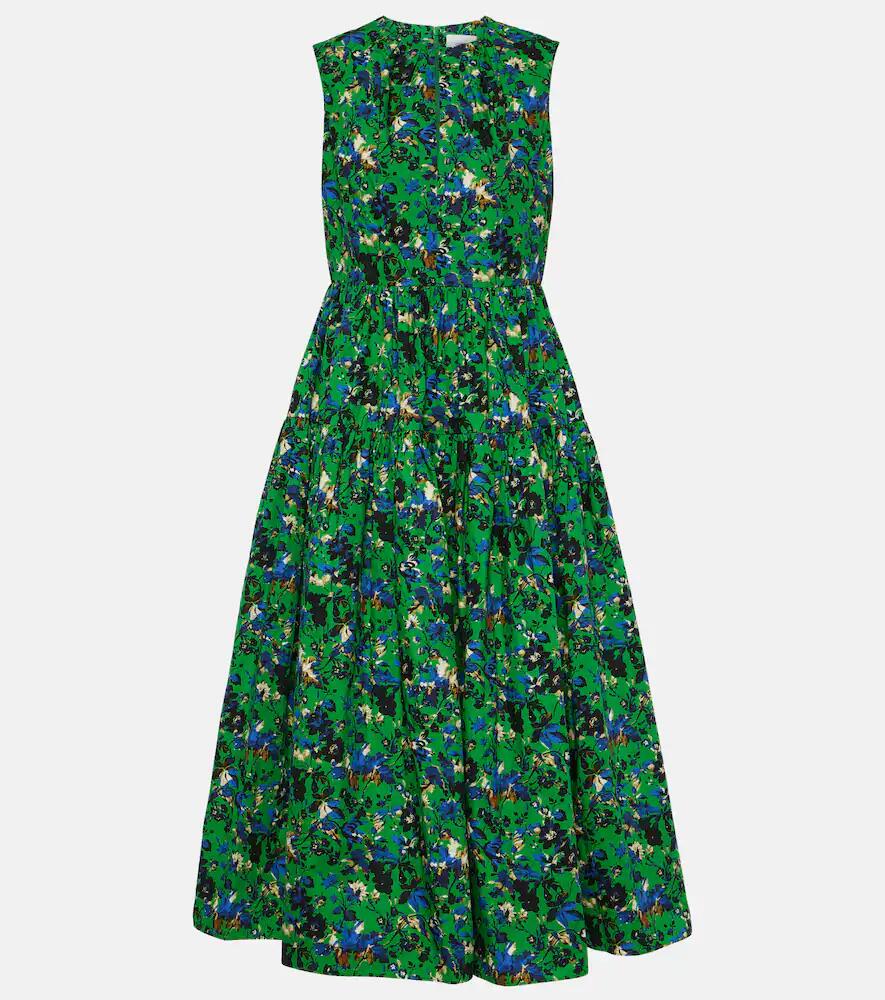 Erdem Cotton midi dress Cover