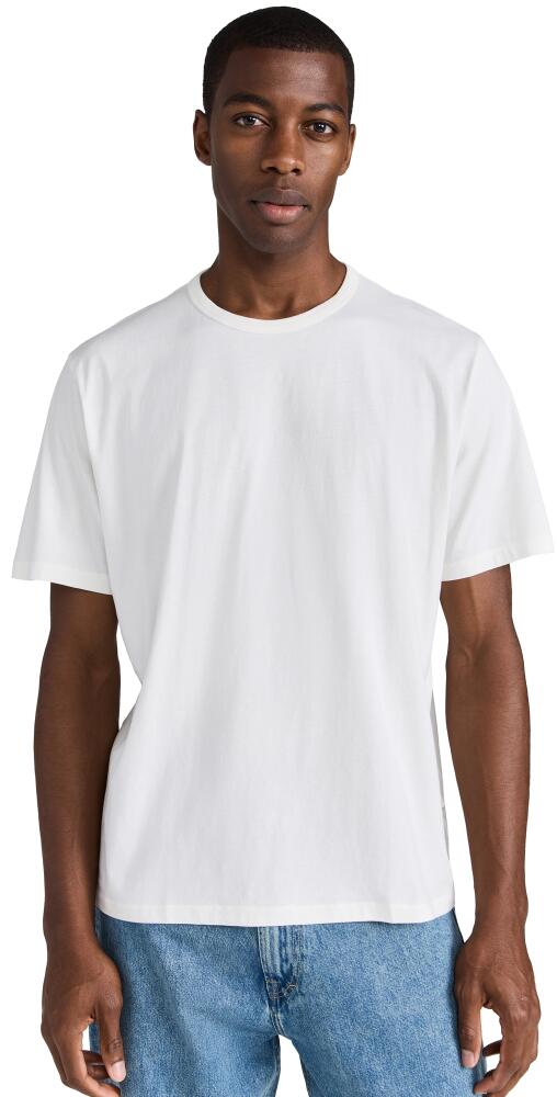 Our Legacy New Box T-Shirt White Clean Jersey Cover