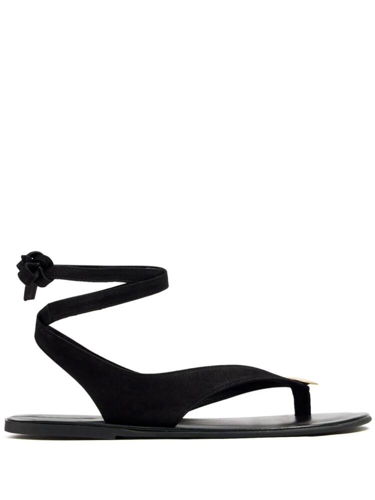 The Row Charm Beach sandals - Black Cover