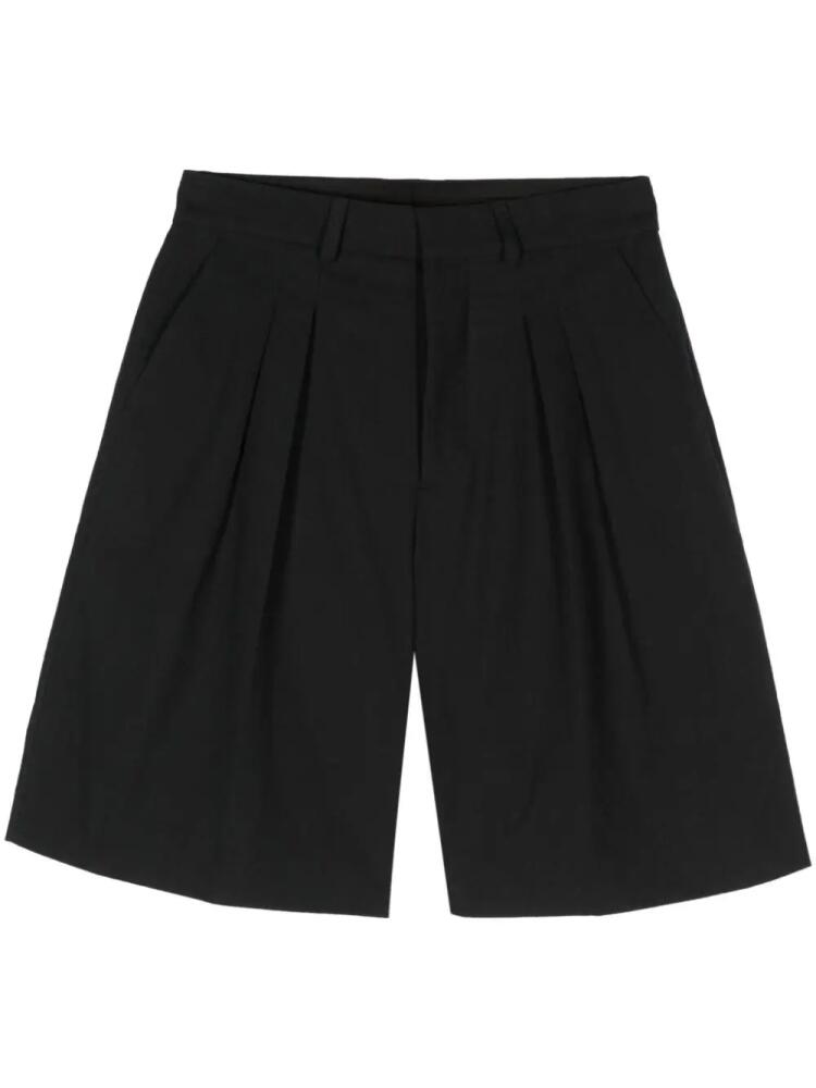 Nanushka Carsten pleated shorts - Black Cover