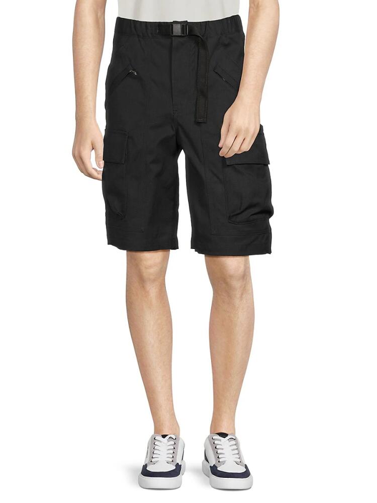 Ambush Men's Solid Cargo Shorts - Black Cover