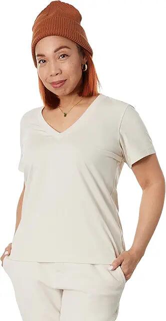 LABEL Go-To Vee (Putty) Women's T Shirt Cover