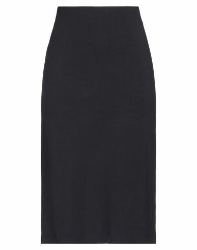 Jucca Woman Midi skirt Navy blue Viscose, Polyester, Elastane Cover