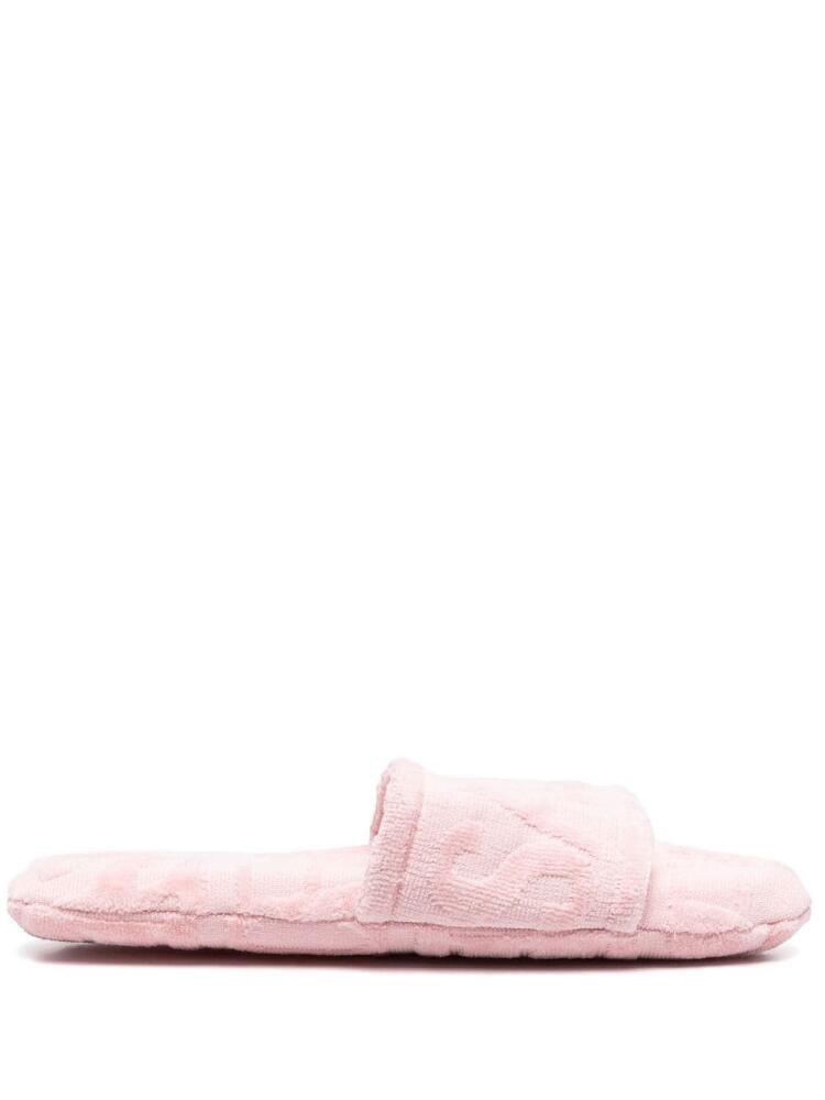 Versace Versace Allover slippers - Pink Cover