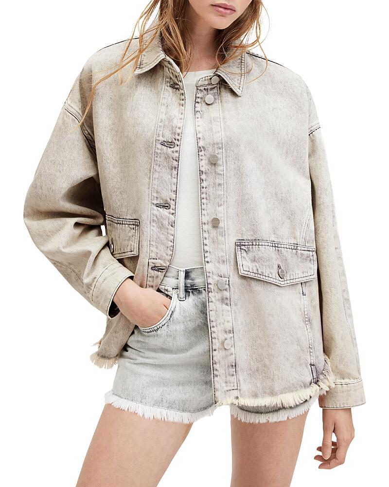 Allsaints Hettie Denim Shacket Cover