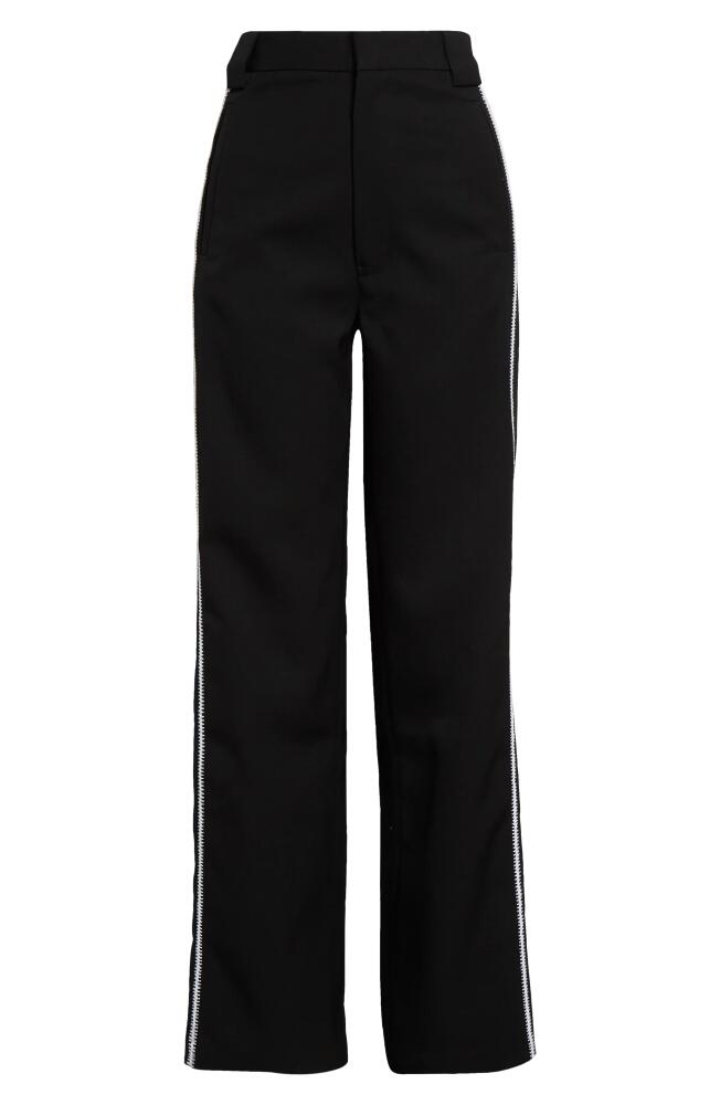 Diotima Thirds Straight Leg Trousers in Black Cover