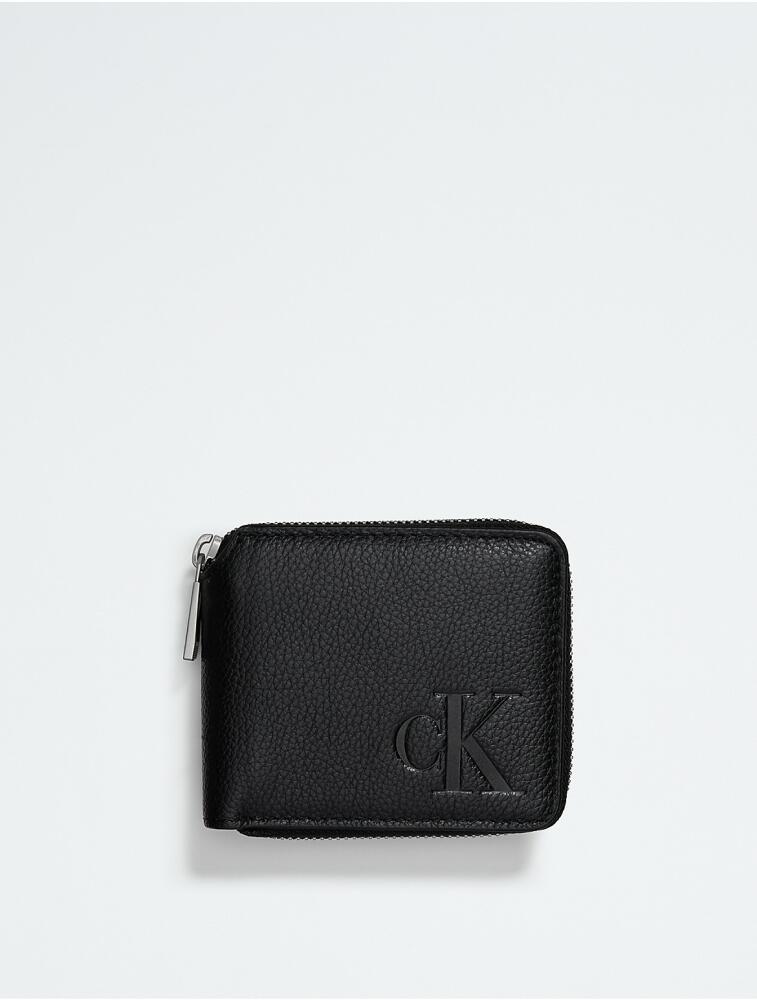 Calvin Klein Men's All Day Compact Zip Wallet - Black Cover