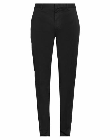 Zegna Man Pants Black Cotton, Elastane Cover