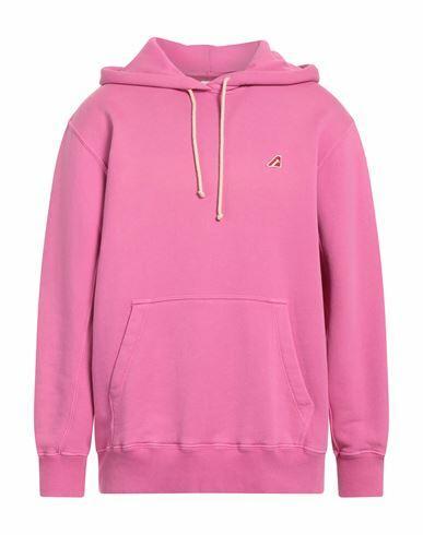 Autry Man Sweatshirt Fuchsia Cotton, Elastane Cover