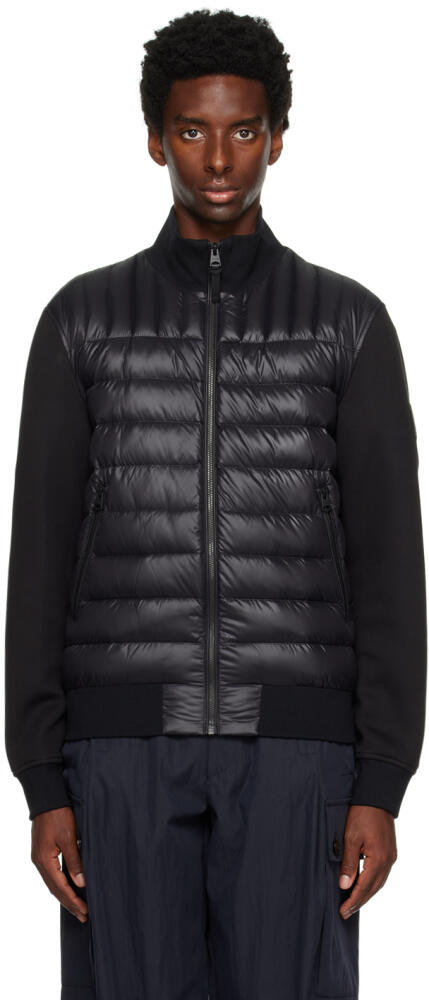 MACKAGE Black Collin Down Bomber Jacket Cover