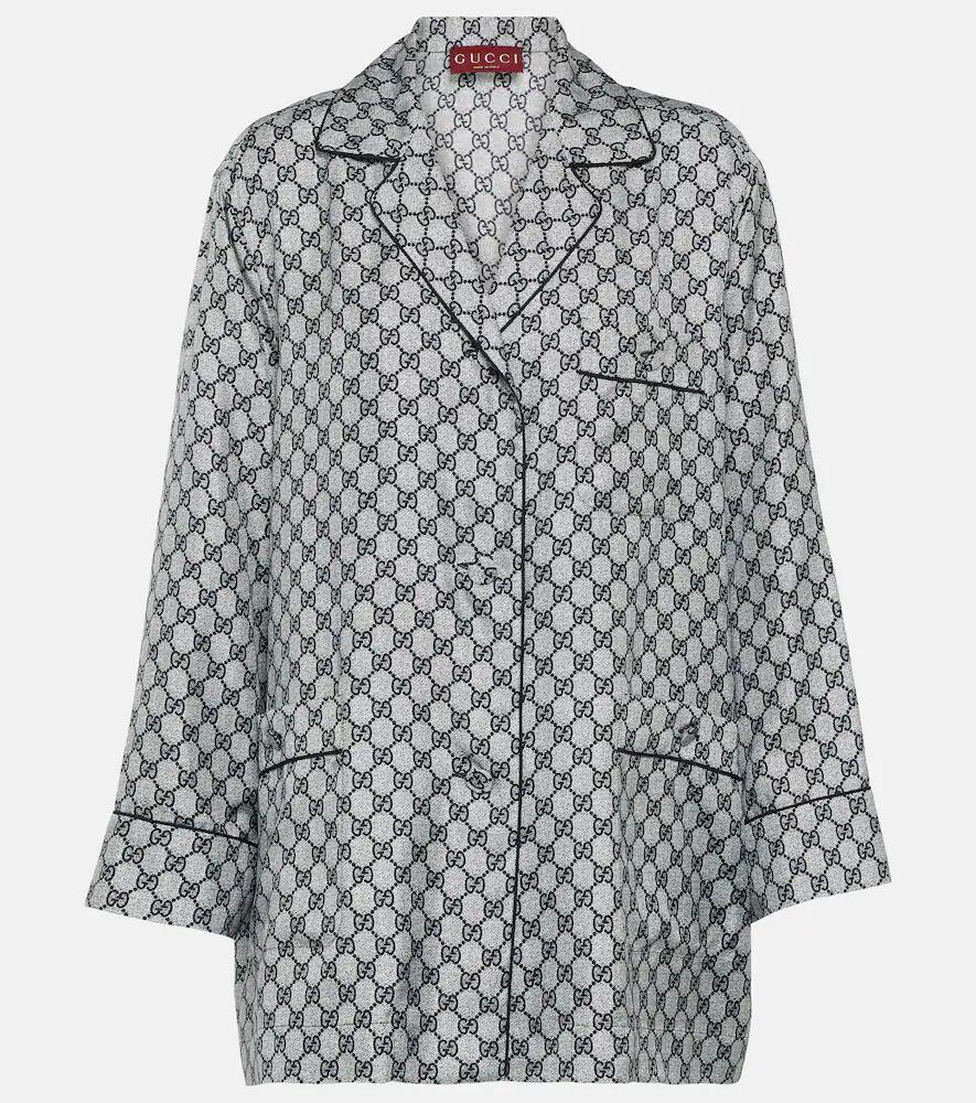 Gucci GG silk twill shirt Cover