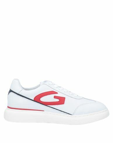 Alberto Guardiani Man Sneakers White Soft Leather Cover