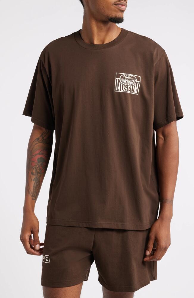 Museum of Peace & Quiet Museum Ranch Graphic T-Shirt in Brown Cover