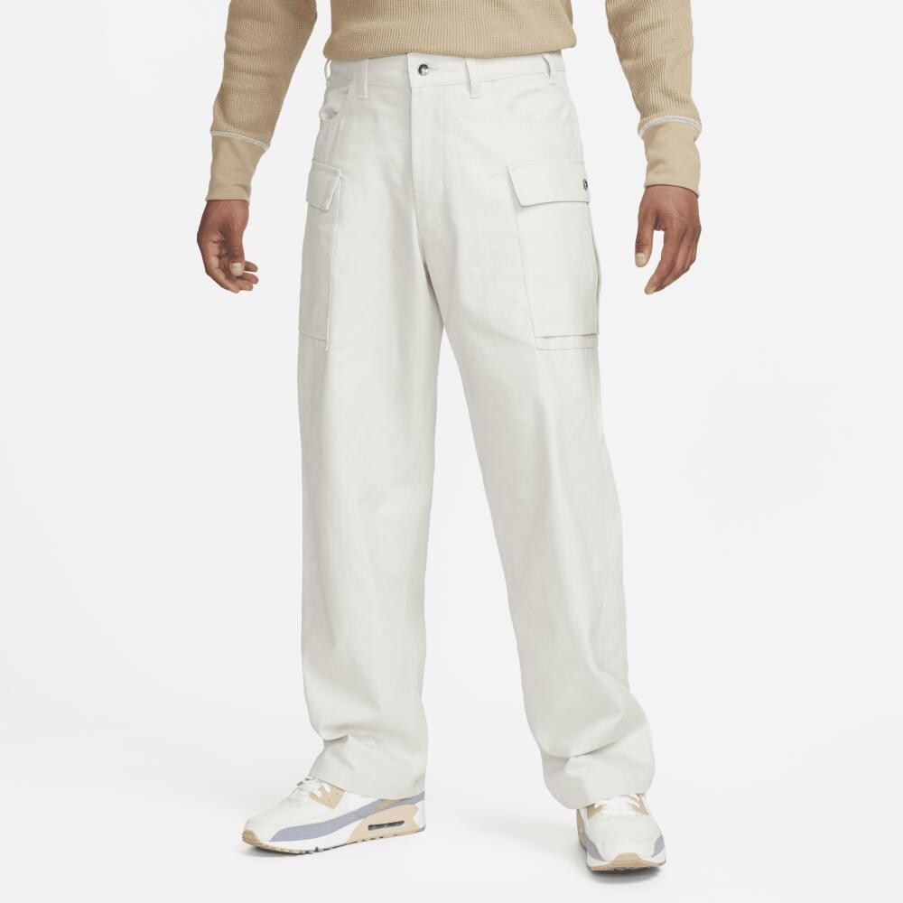 Nike Men's Life Cargo Pants in Grey Cover