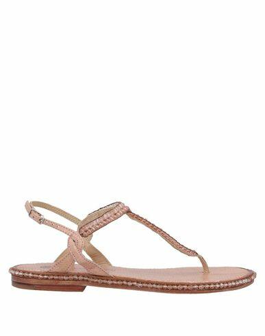 Malìparmi Woman Thong sandal Light pink Soft Leather Cover