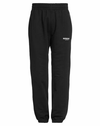 Represent Man Pants Black Cotton Cover