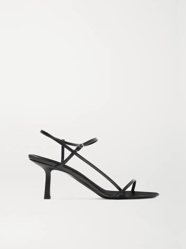 The Row - Bare Leather Sandals - Black Cover